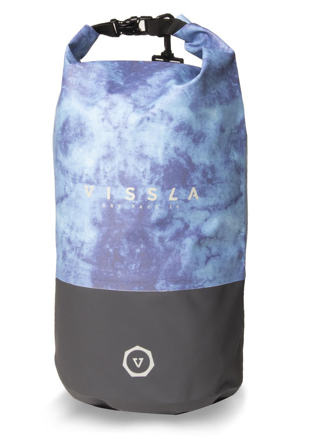 Vissla 7 Seas 20L Dry Pack - Blue Tie Dye front