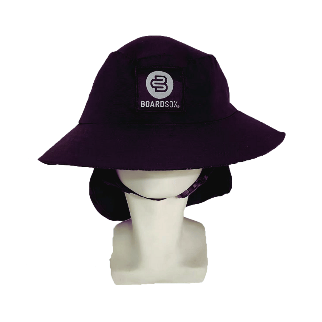 Boardsox Surf Hat - Black front on mannequin