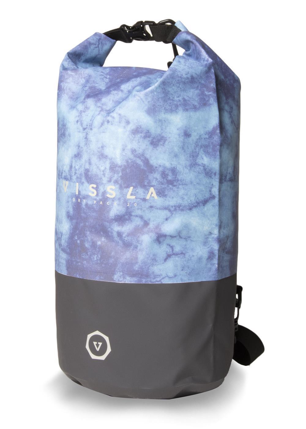 Vissla 7 Seas 20L Dry Pack - Blue Tie Dye side
