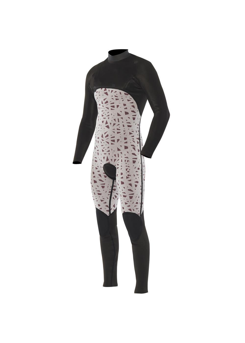 Vissla High Seas II 4/3 Chest Zip Wetsuit - Stealth lining