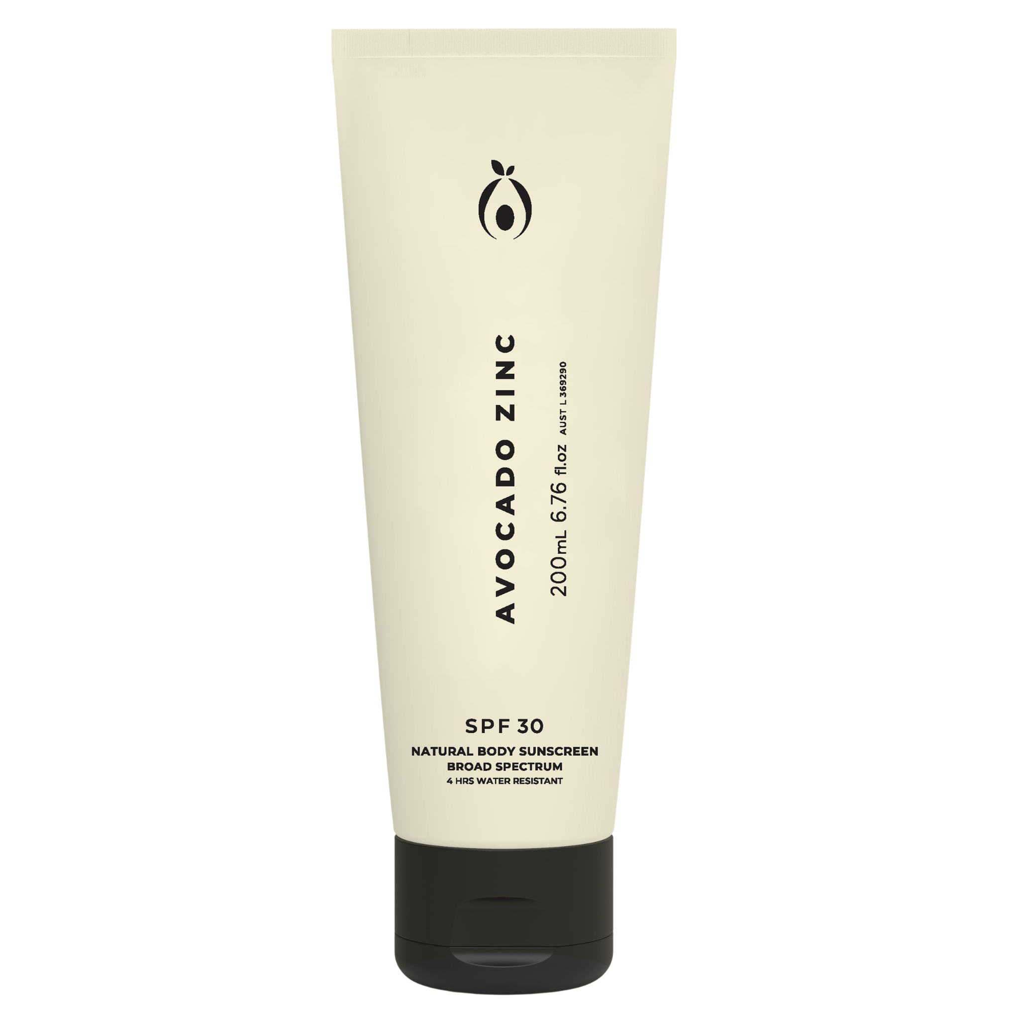 Avocado Zinc SPF 30 Natural Body Sunscreen