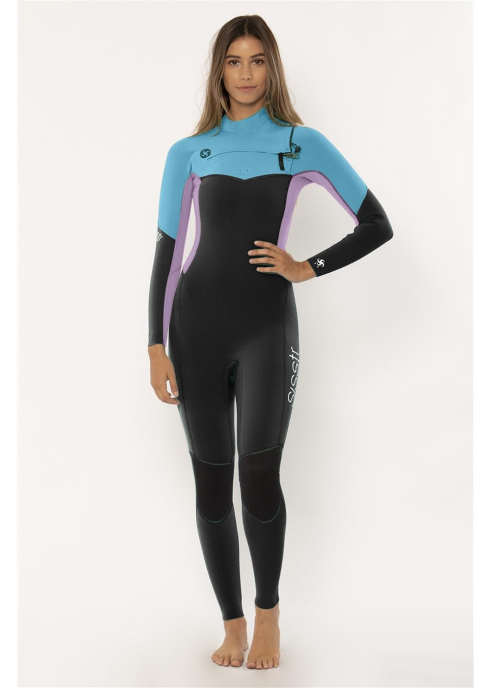 7 Seas 3/2 Chest Zip Wetsuit - Orchid - AU10 / US8 1