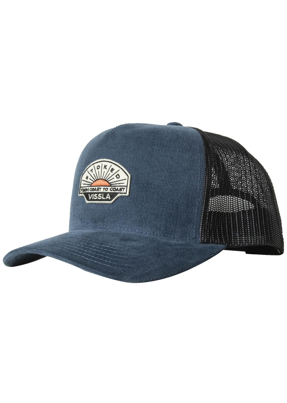 Vissla Coast to Coast Eco Trucker Hat - Night front