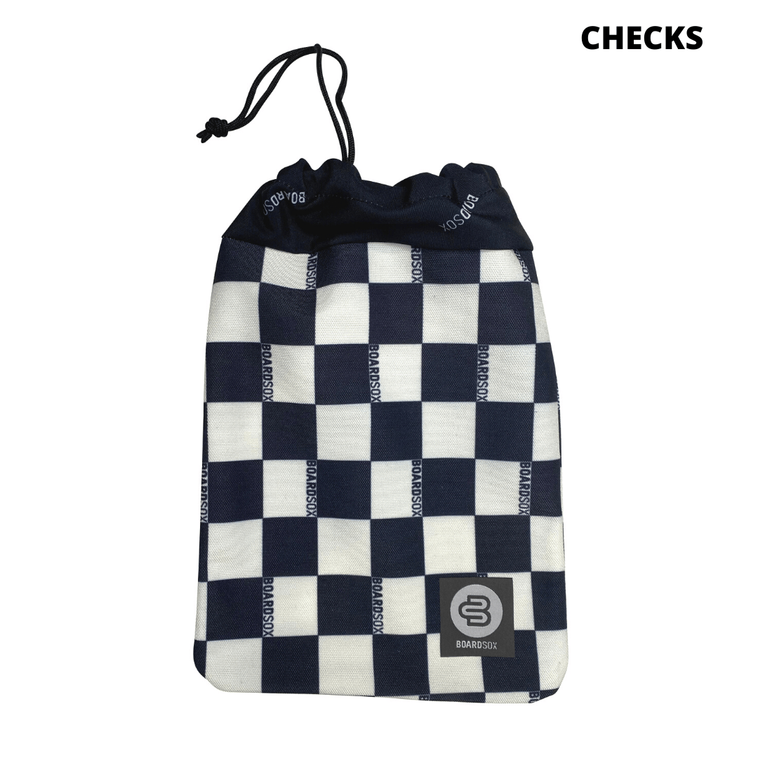 Boardsox Wax/Fin Bag - Checks