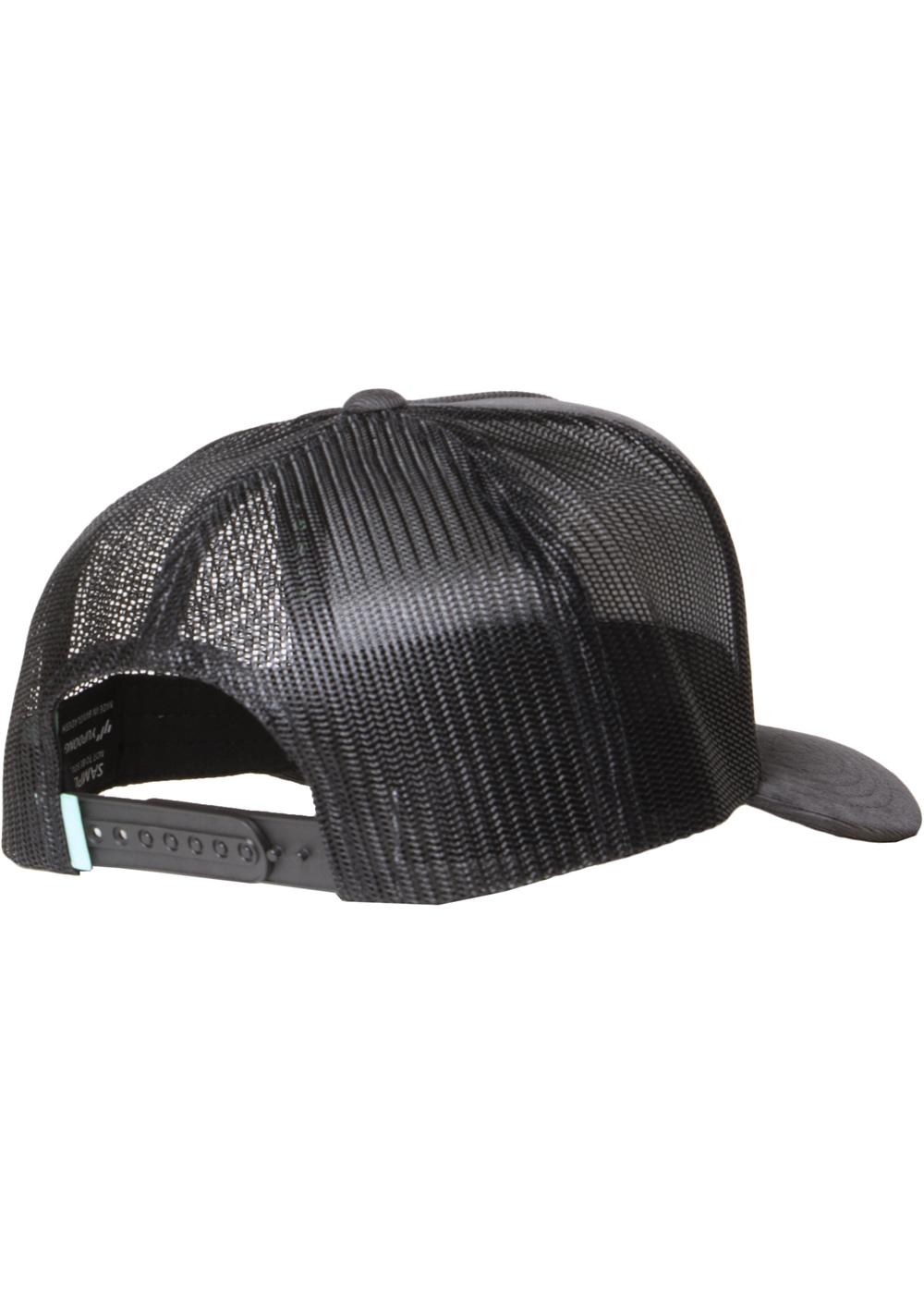 Vissla Sunrise Vibes Corduroy Eco Trucker Hat - Black back