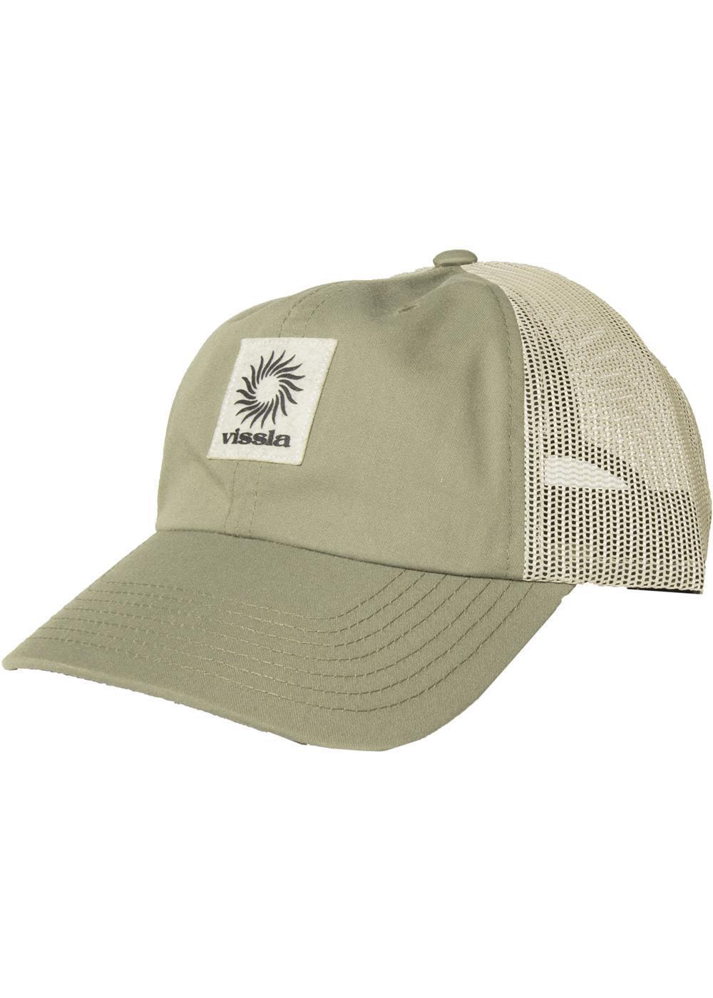 Vissla Pin Wheel Eco Trucker Hat - Surplus front