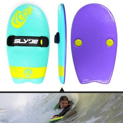 Slyde Grom Soft Top Handboard - Turquoise/Purple