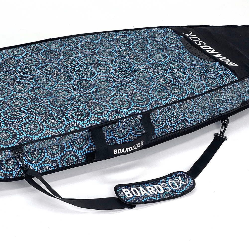 Boardsox Shortboard Double Surfboard Travel Bag - 6'3 handle