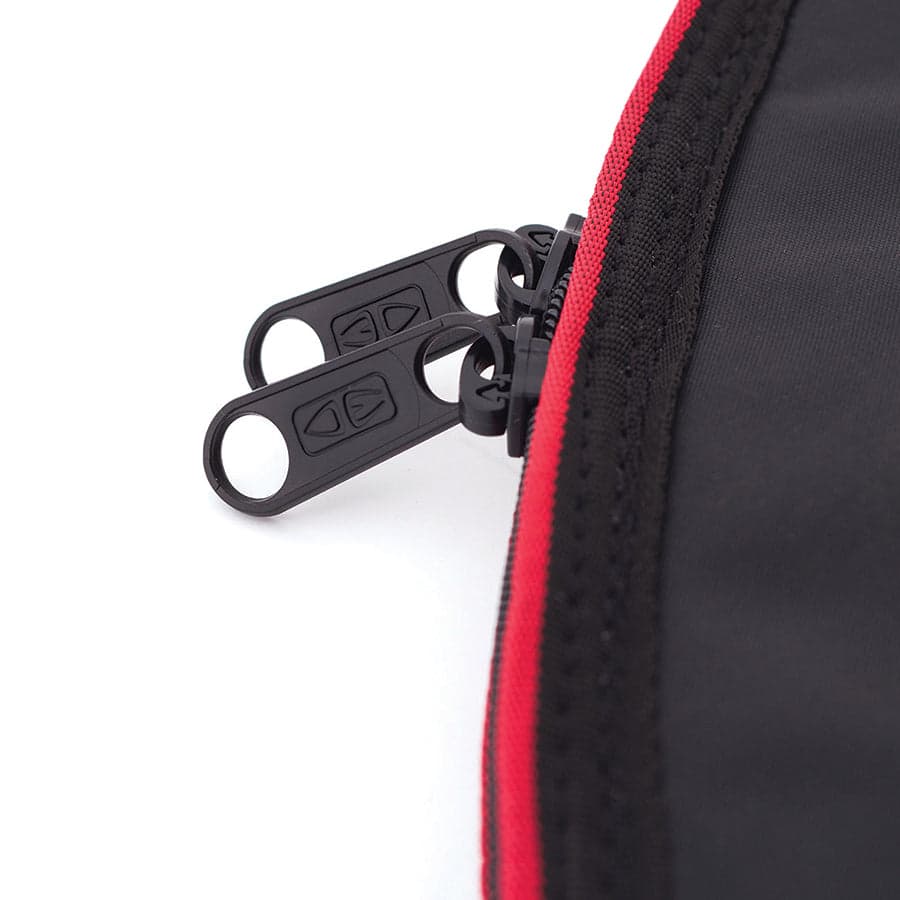 Compact Day Shortboard Cover - Black/Red / 6'8" 3