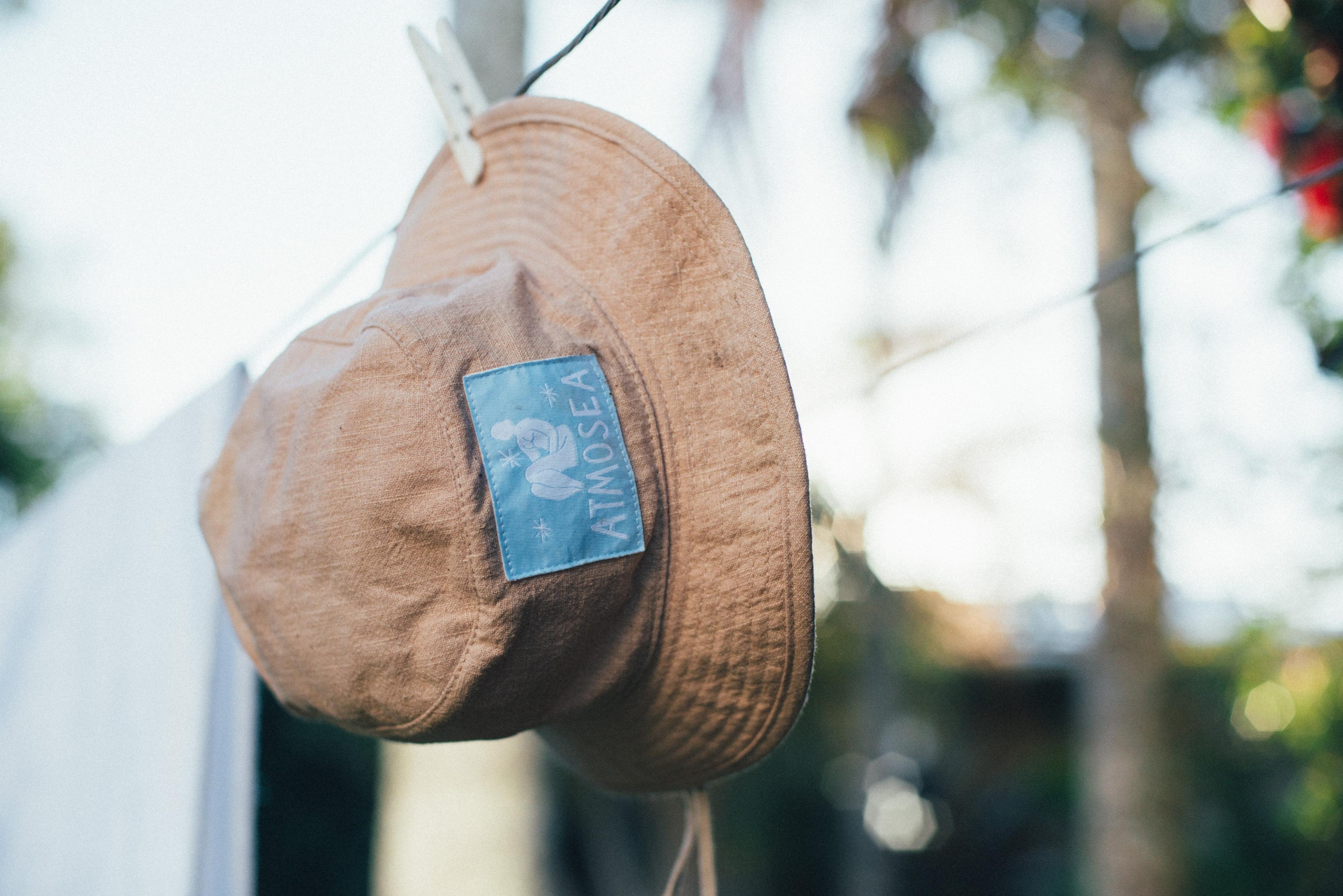 Hemp Bucket Surf Hat hanging