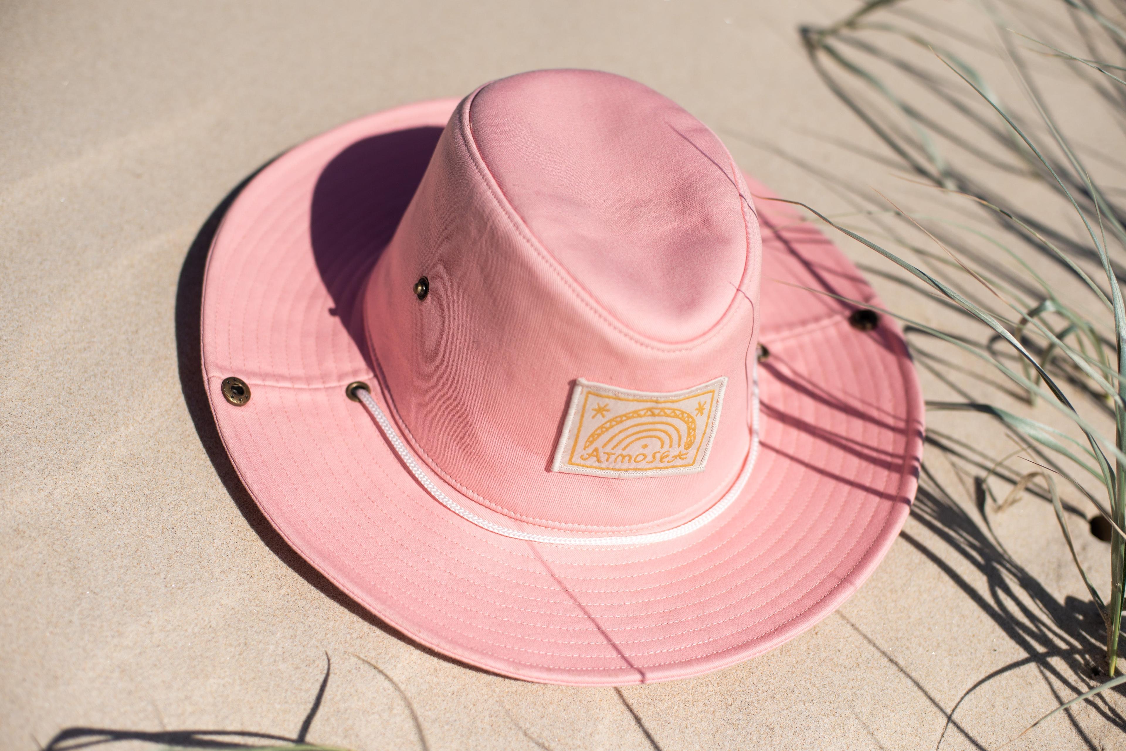 Atmosea The Surf Hat front top on the sand