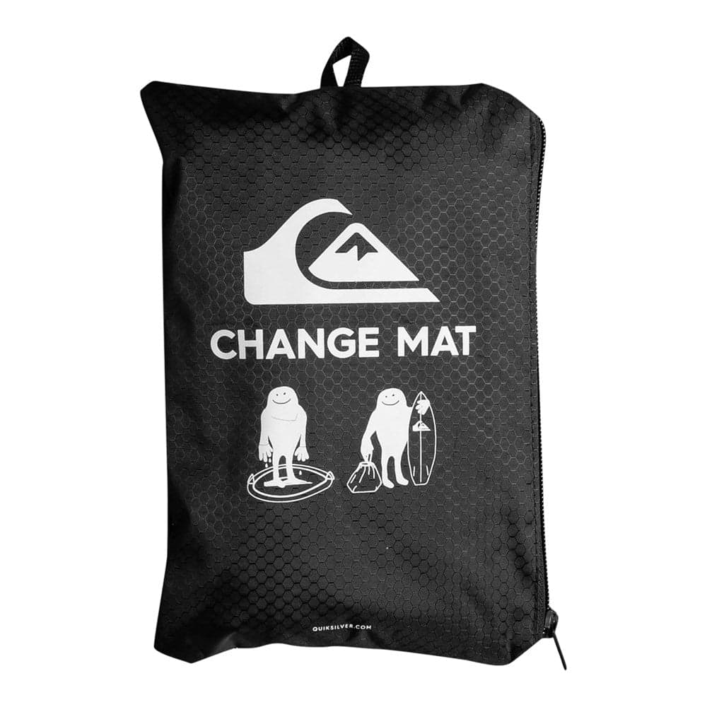 Quiksilver Changing Mat - Black in pouch