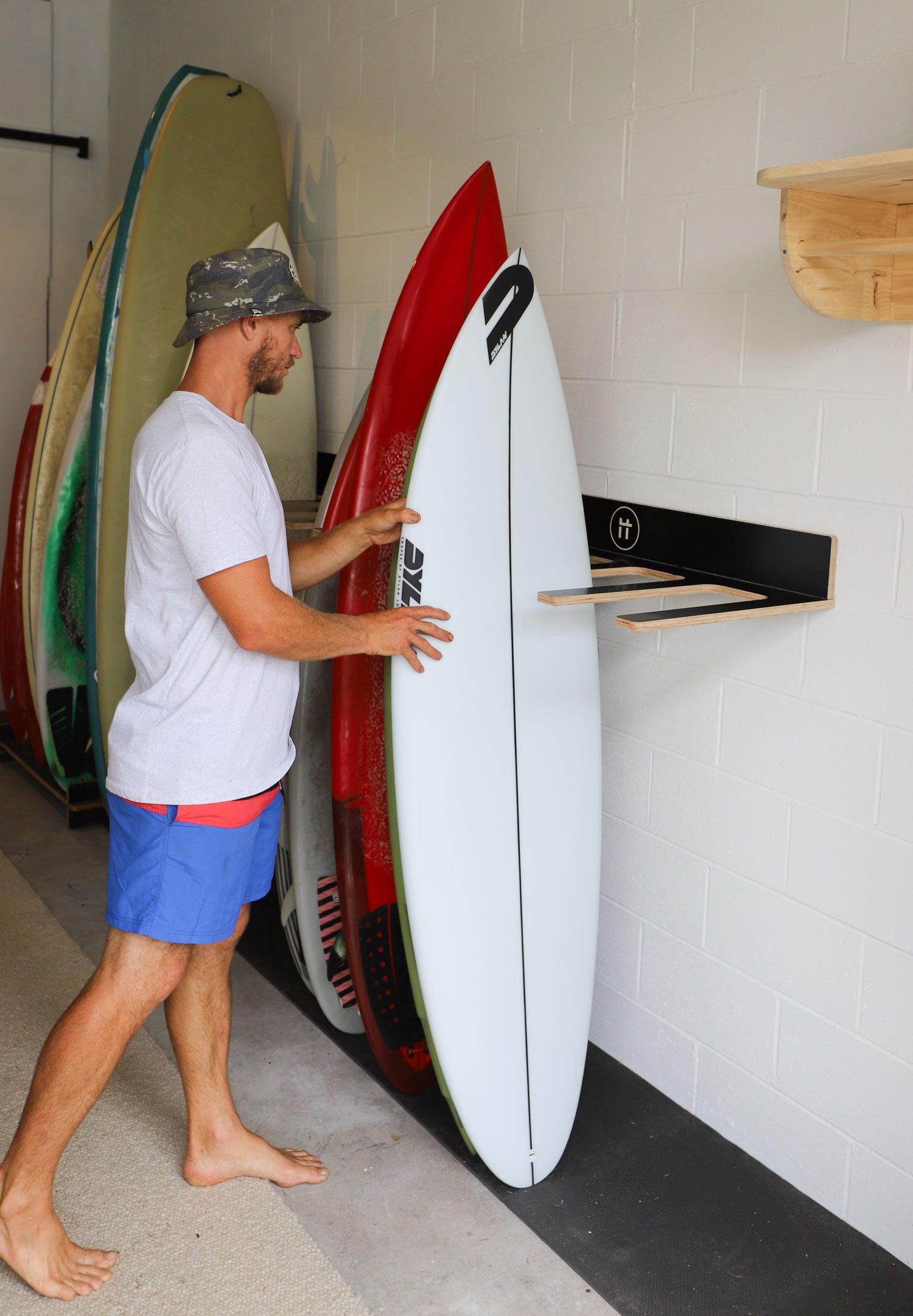 Formatt Q10 Wall Mounted Surfboard Rack  Black