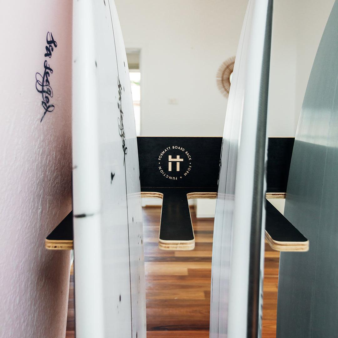 Formatt Q8 Freestanding Surfboard Rack - Black