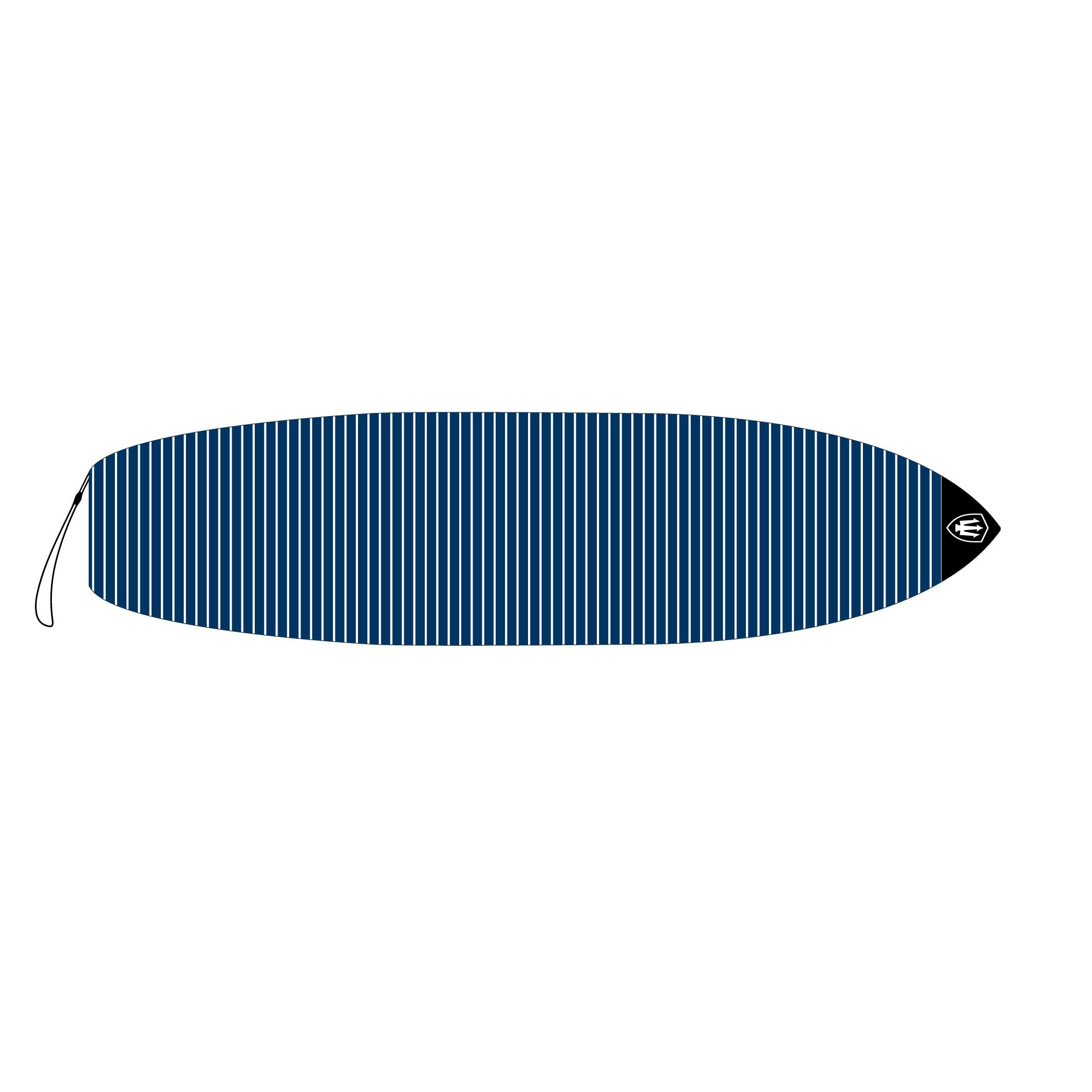 FK Funboard Stretch Cover - 7'0 / Navy/White