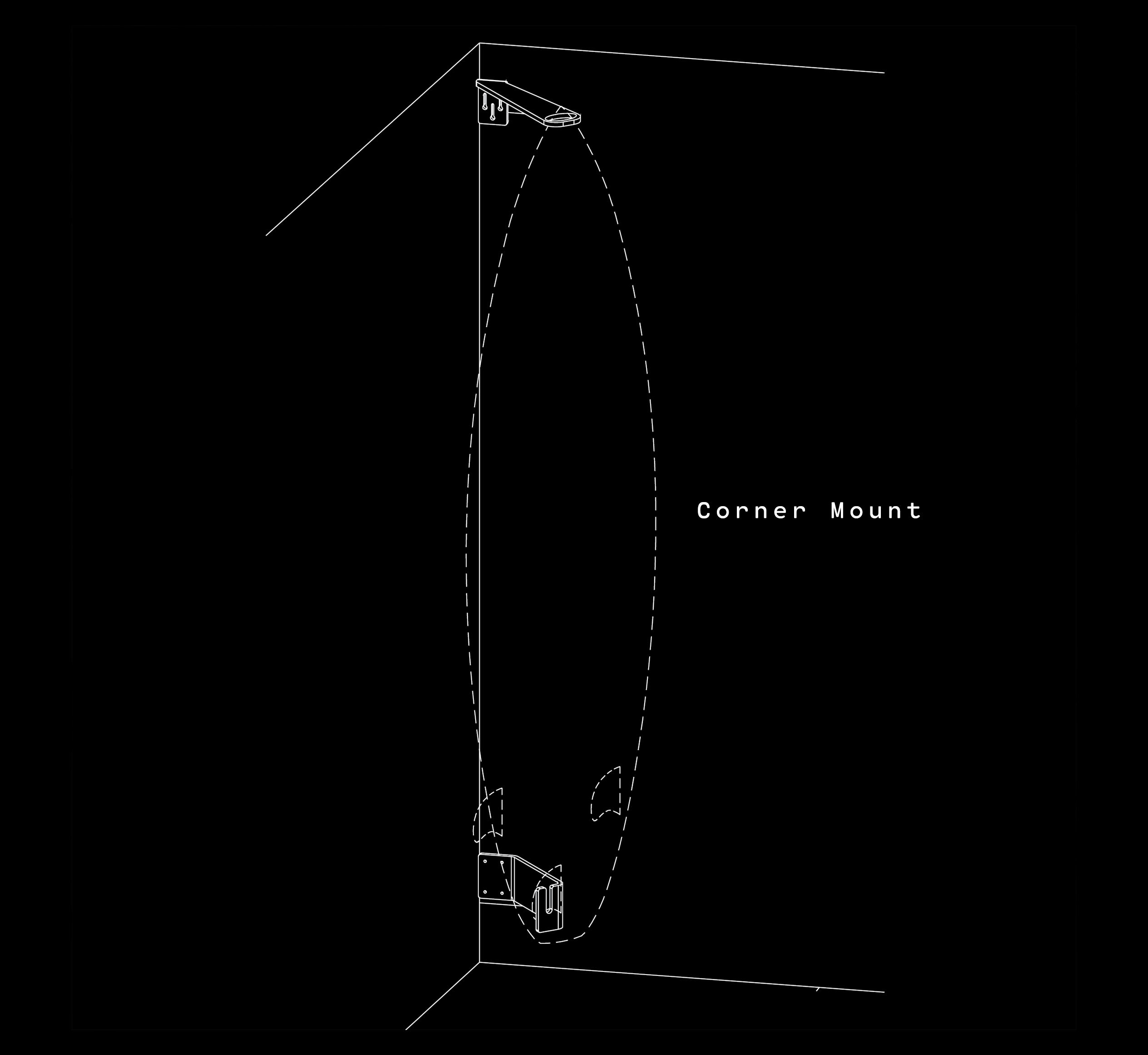 Ghost Racks Surfboard Corner Wall Rack Mount products