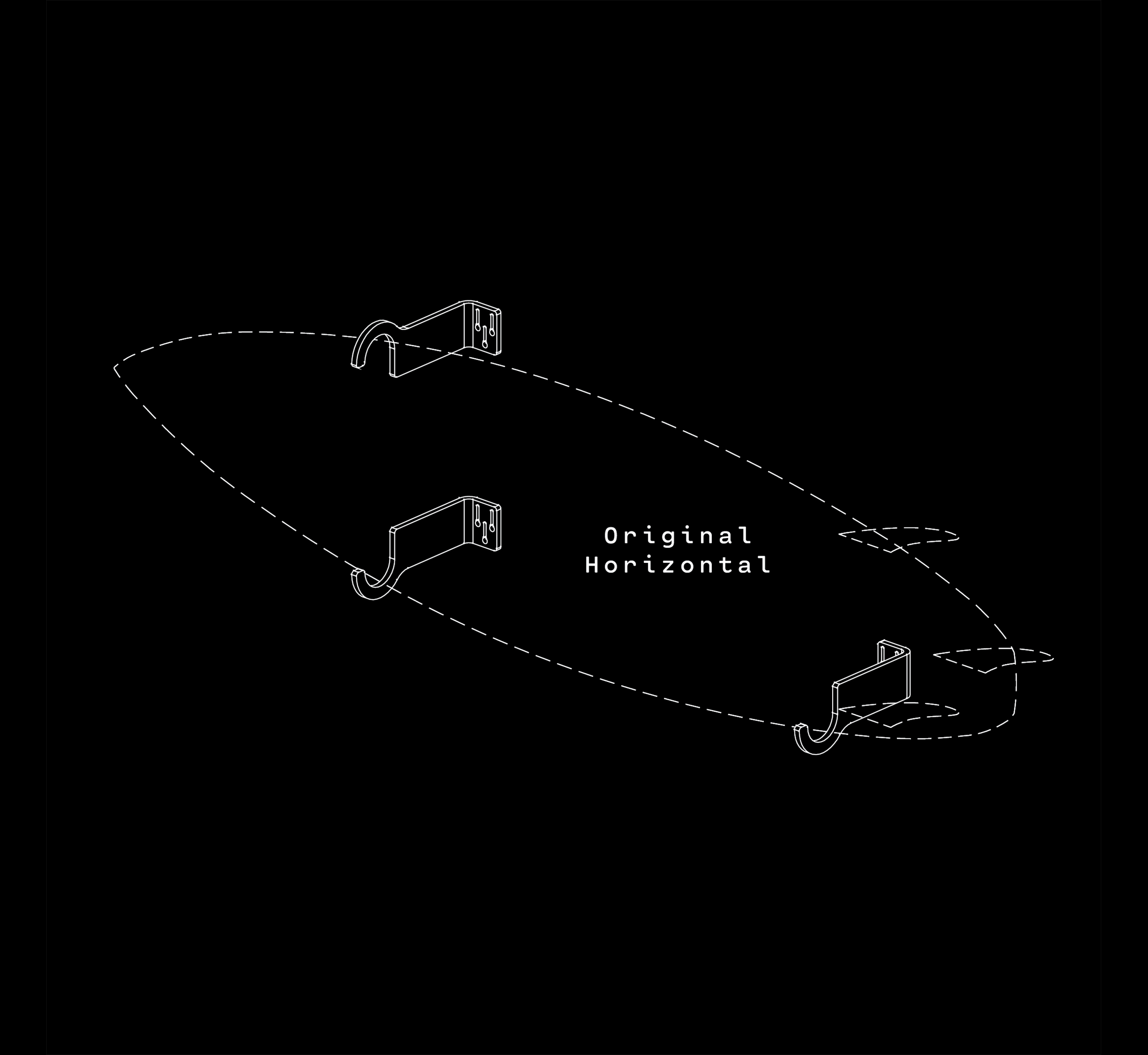 tech drawing - original - black