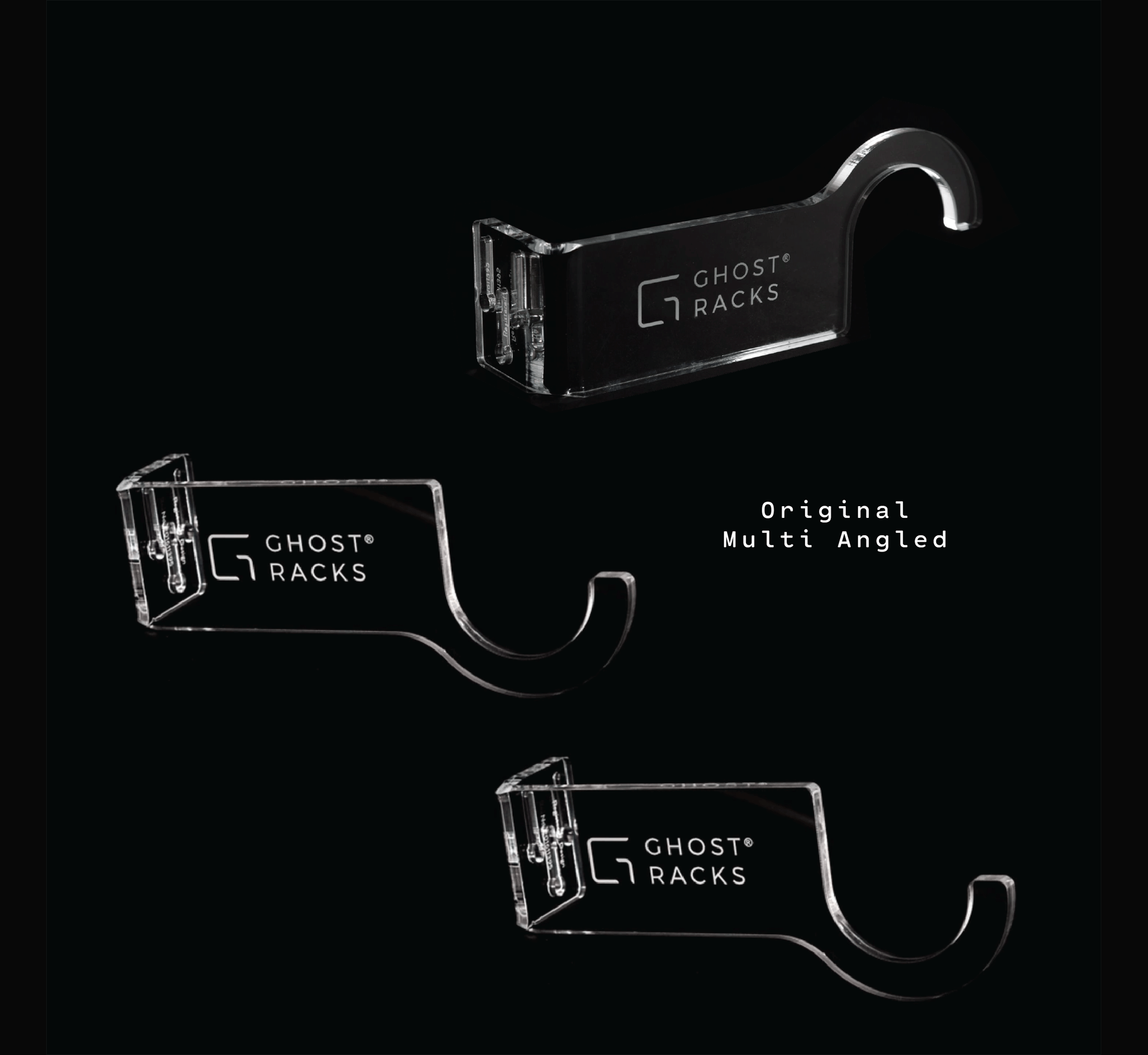 Ghost Racks Multi-Angled Surfboard Wall Rack Original Mount Kit