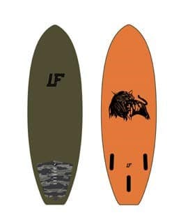 Quiksilver LF Leo Fioravanti Softboard 5'6 - Green 7
