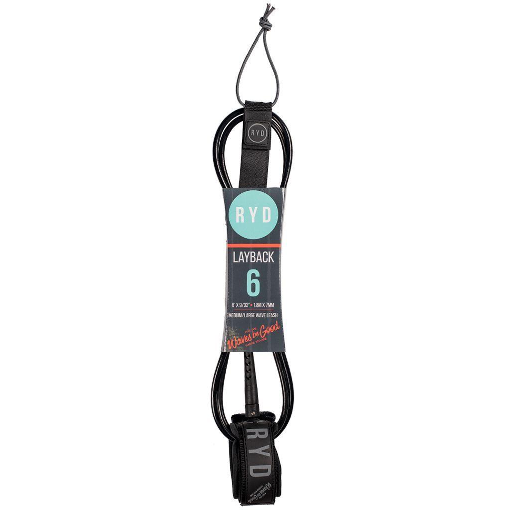 6ft Layback 7mm - Black