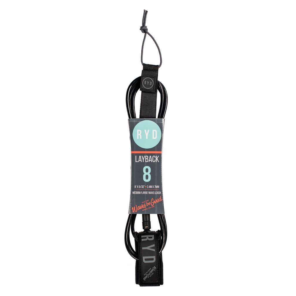 8ft Layback 7mm - Black