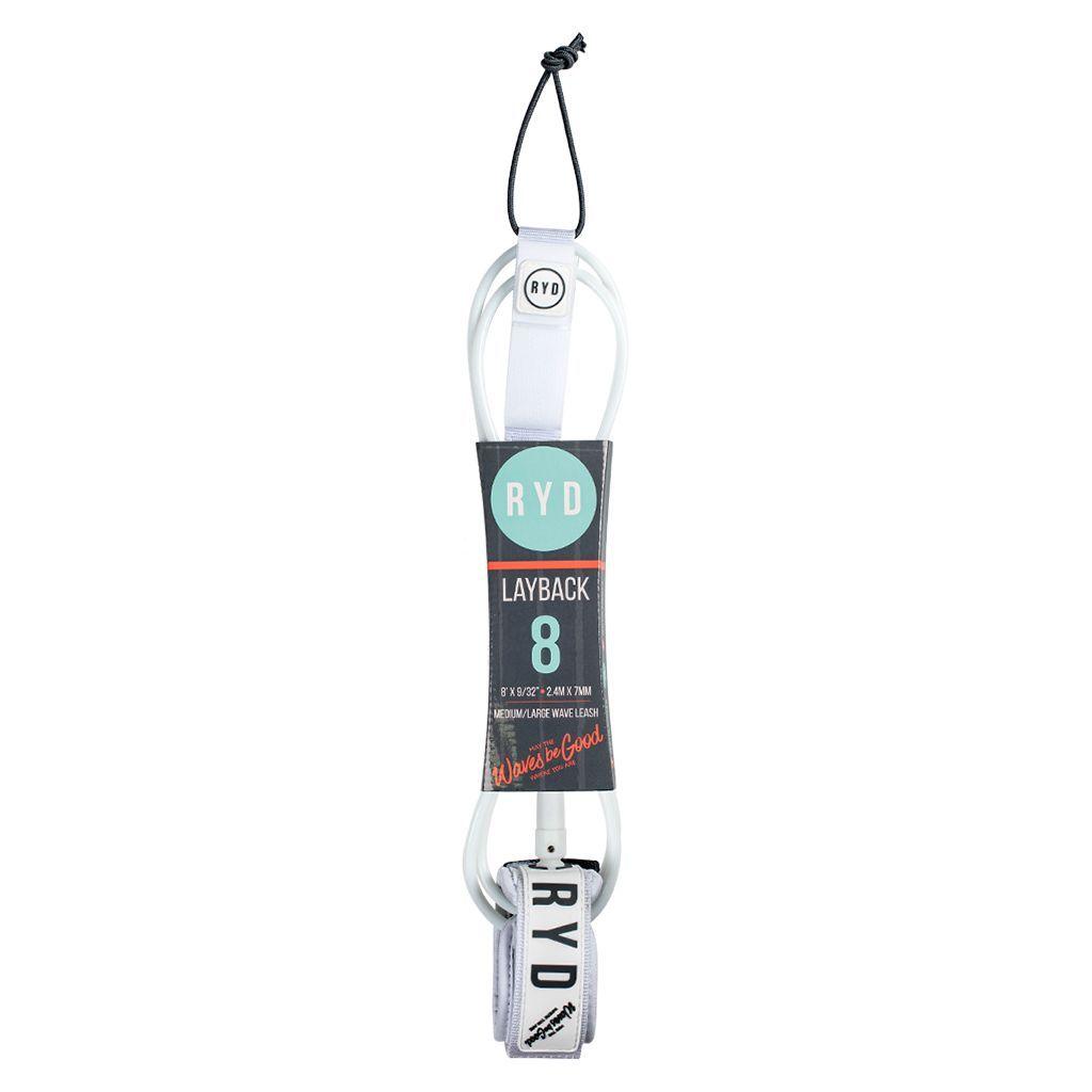 8ft Layback 7mm - White