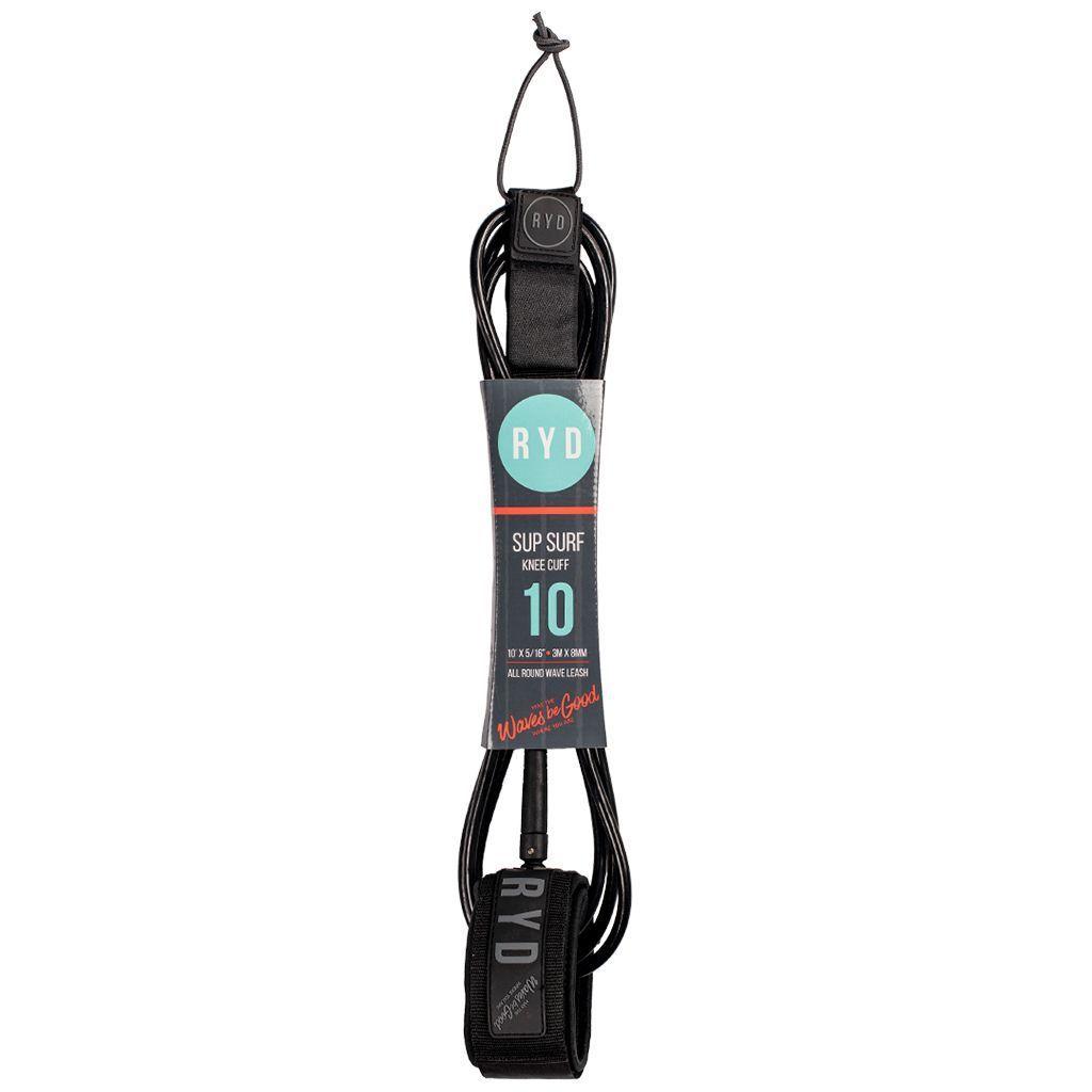 10ft Longboard Knee 8mm - Black