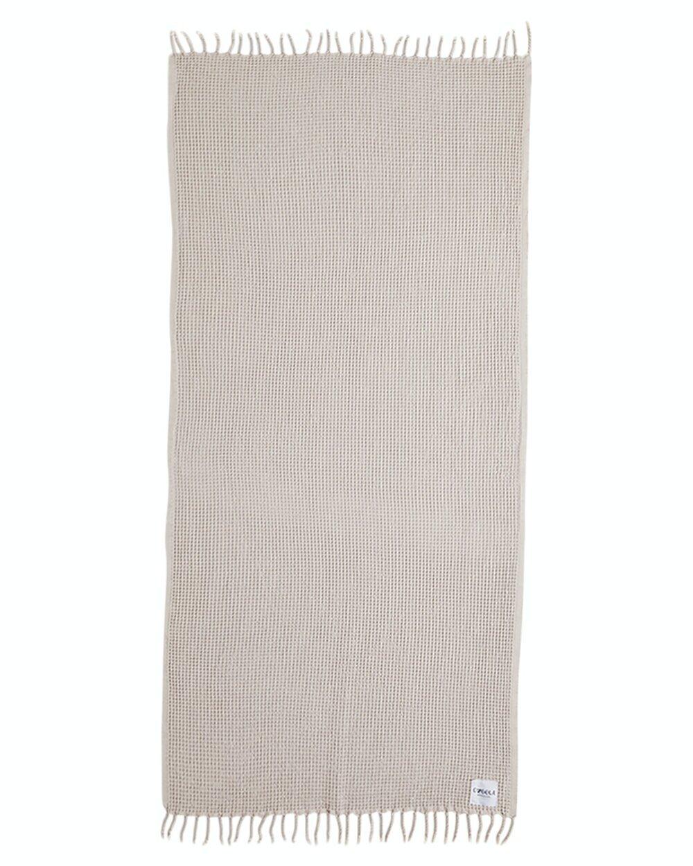 OZoola Waffle Beach Towel - Grey