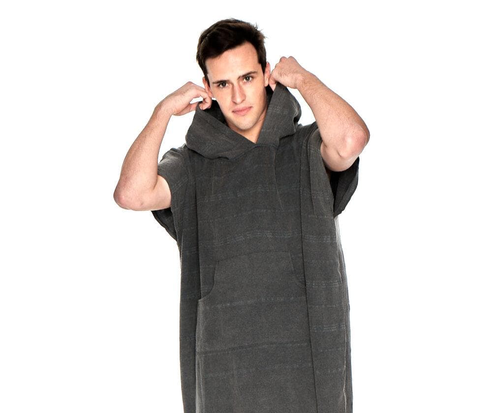OZoola Surf Poncho - Charcoal