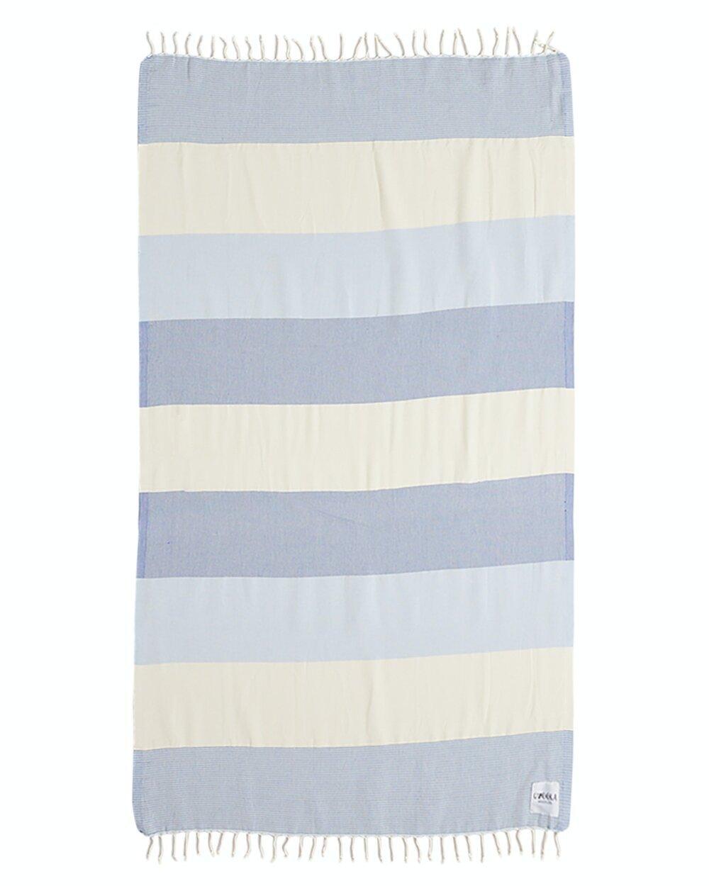 OZoola Johnny Turkish Towel - Blue