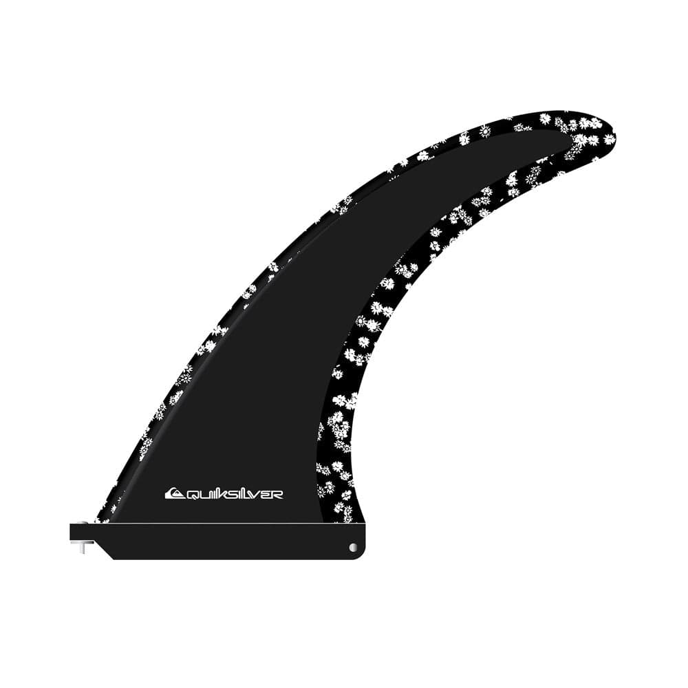 Quiksilver 10" Single Fin - Black