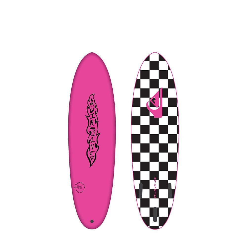 Quiksilver Discus Softboard 6'0 - Pink 8