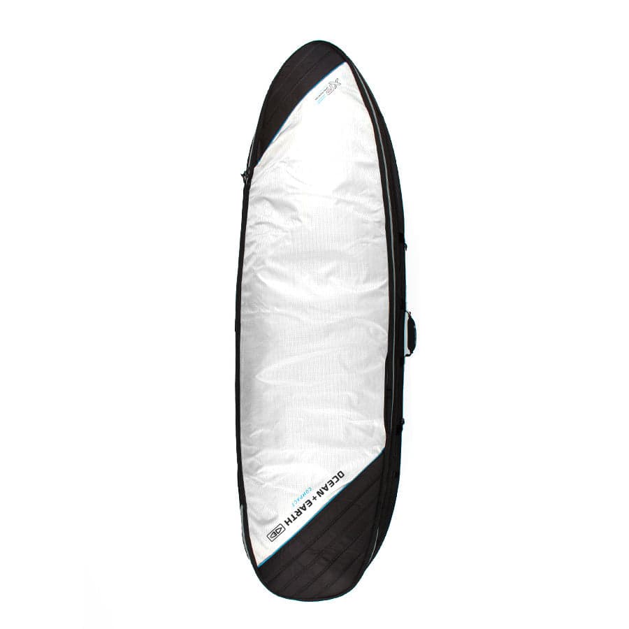 Double Compact Fish Cover - Silver / 6'8"