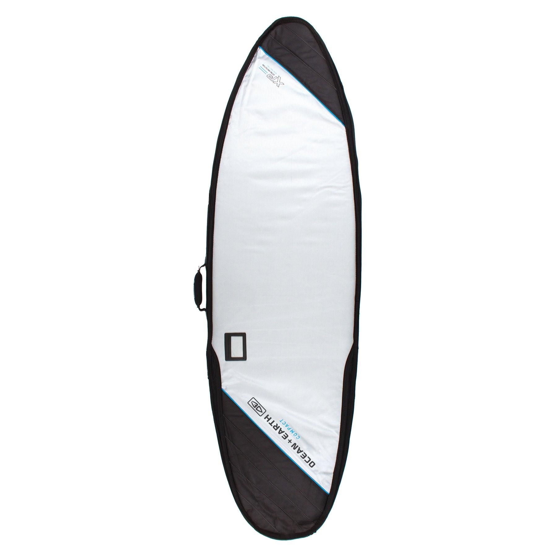 Double Compact Fish Cover - Black/Red / 6'4" 2