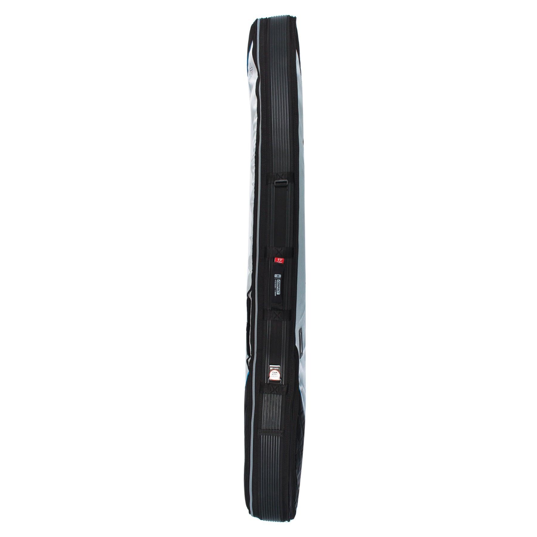 Double Compact Fish Cover - Black/Red / 6'4" 3