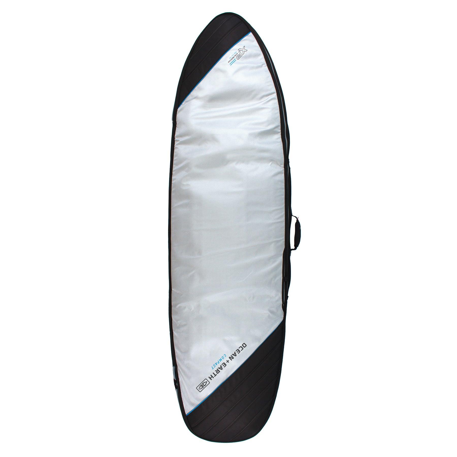 Triple Compact Fish Cover - Silver / 6'4"