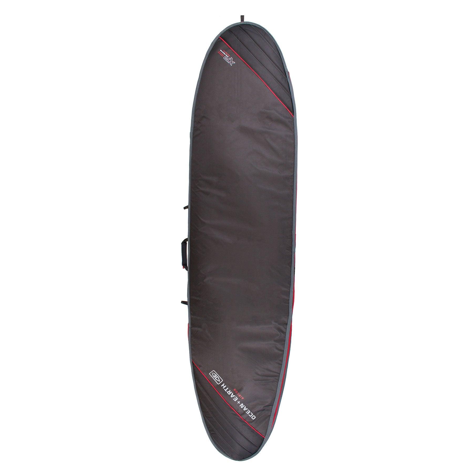 Aircon Longboard Cover - Black/Red / 9'6"