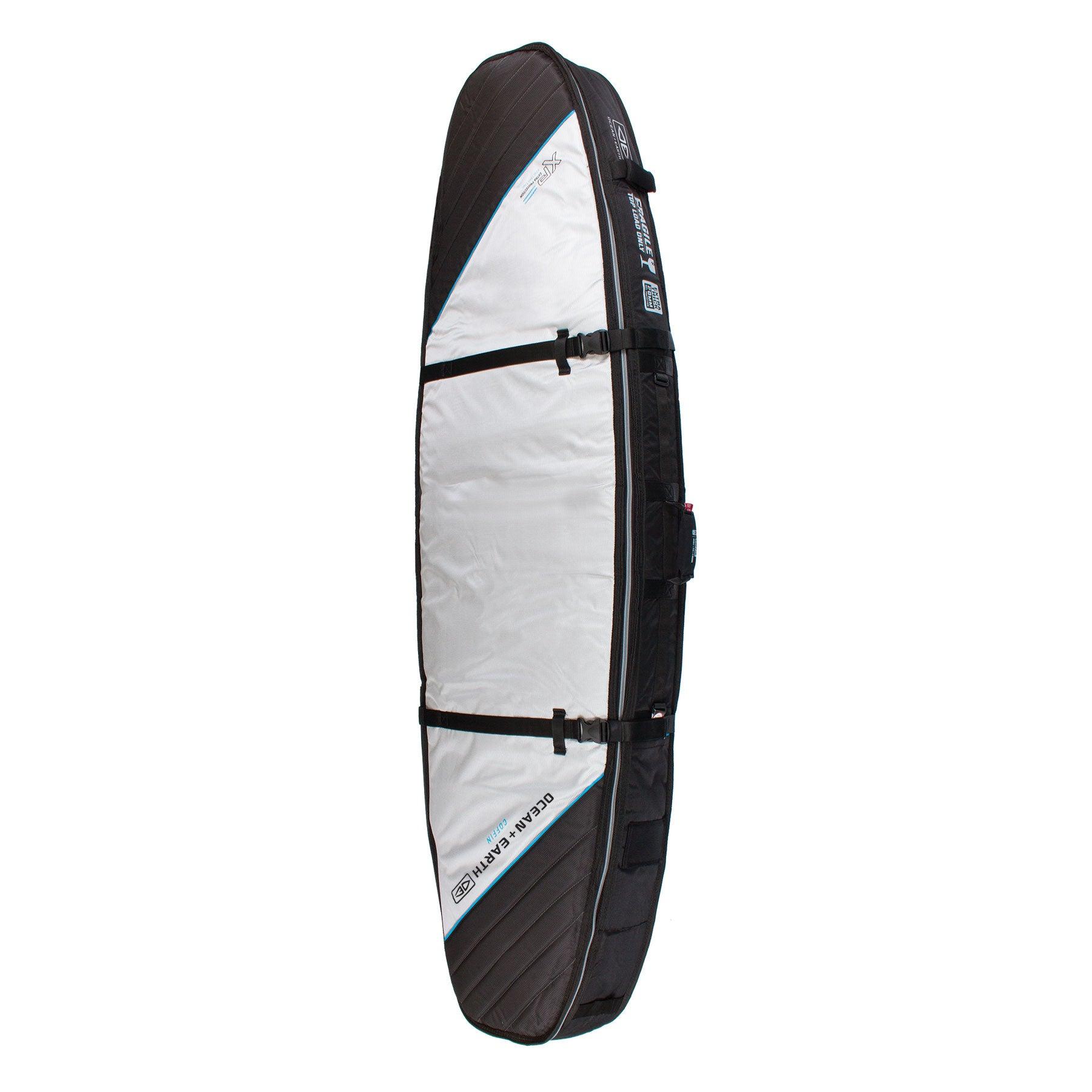Triple Coffin Shortboard Cover - Black/Red / 8'0" 7