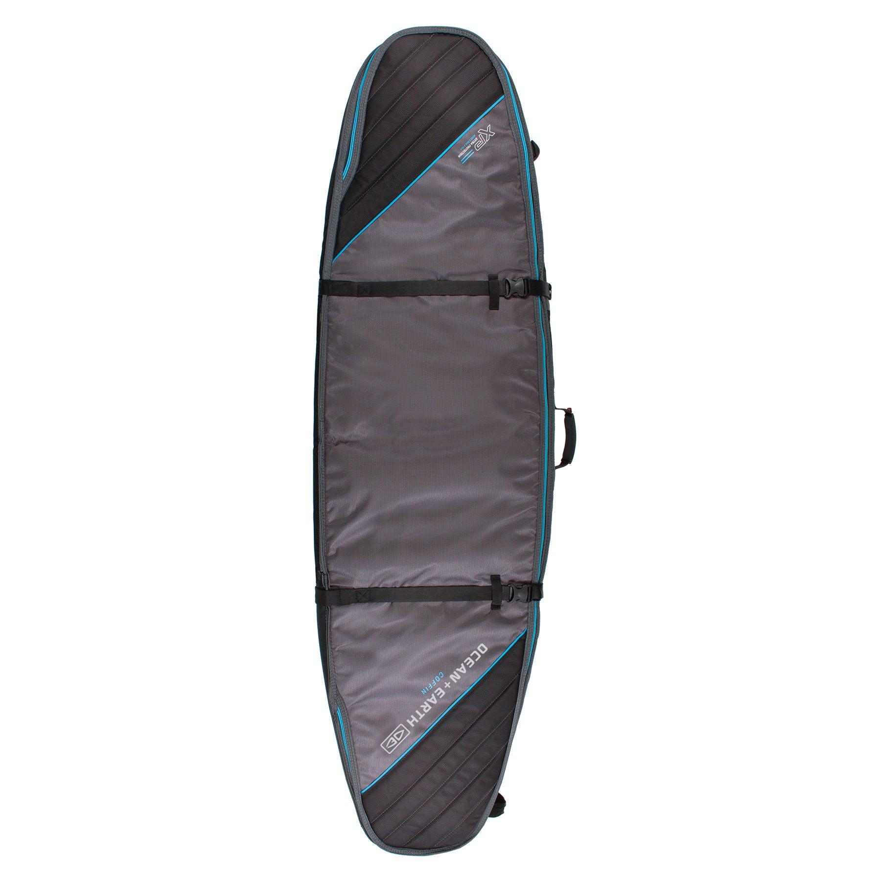 Triple Coffin Shortboard Cover - Black/Red / 6'0" 6