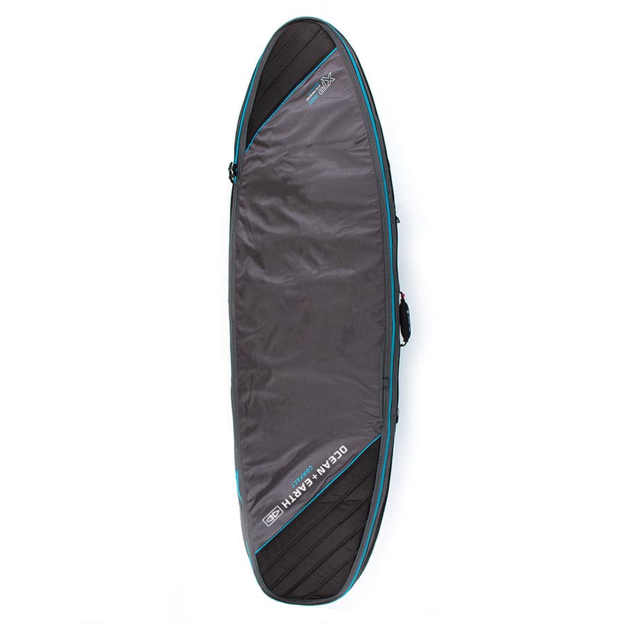 Triple Compact Shortboard Cover - Black/Blue / 6'4" 3