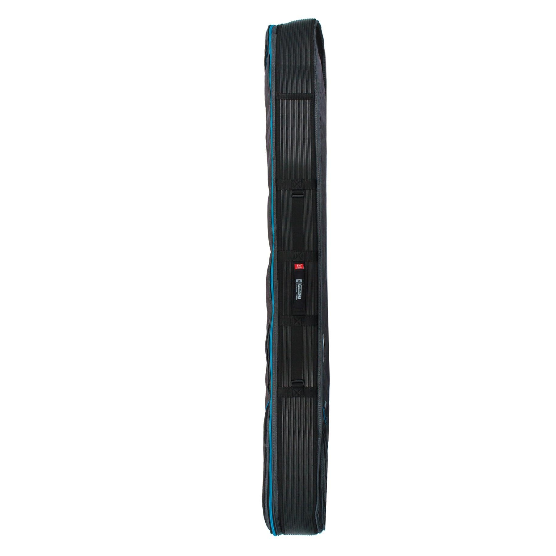 Triple Compact Shortboard Cover - Black/Red / 6'4" 5