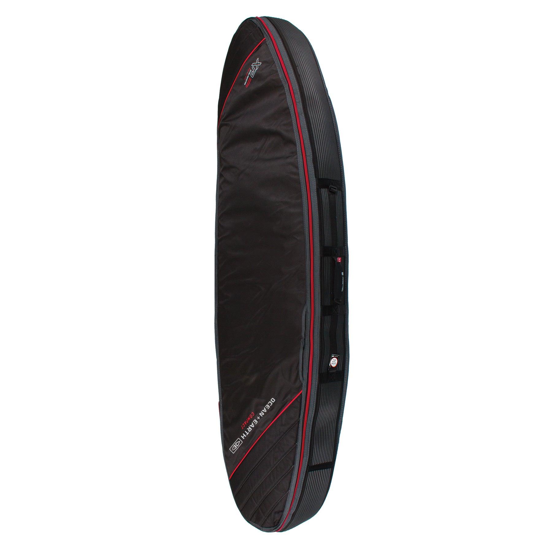 Triple Compact Shortboard Cover - Black/Blue / 6'4" 5