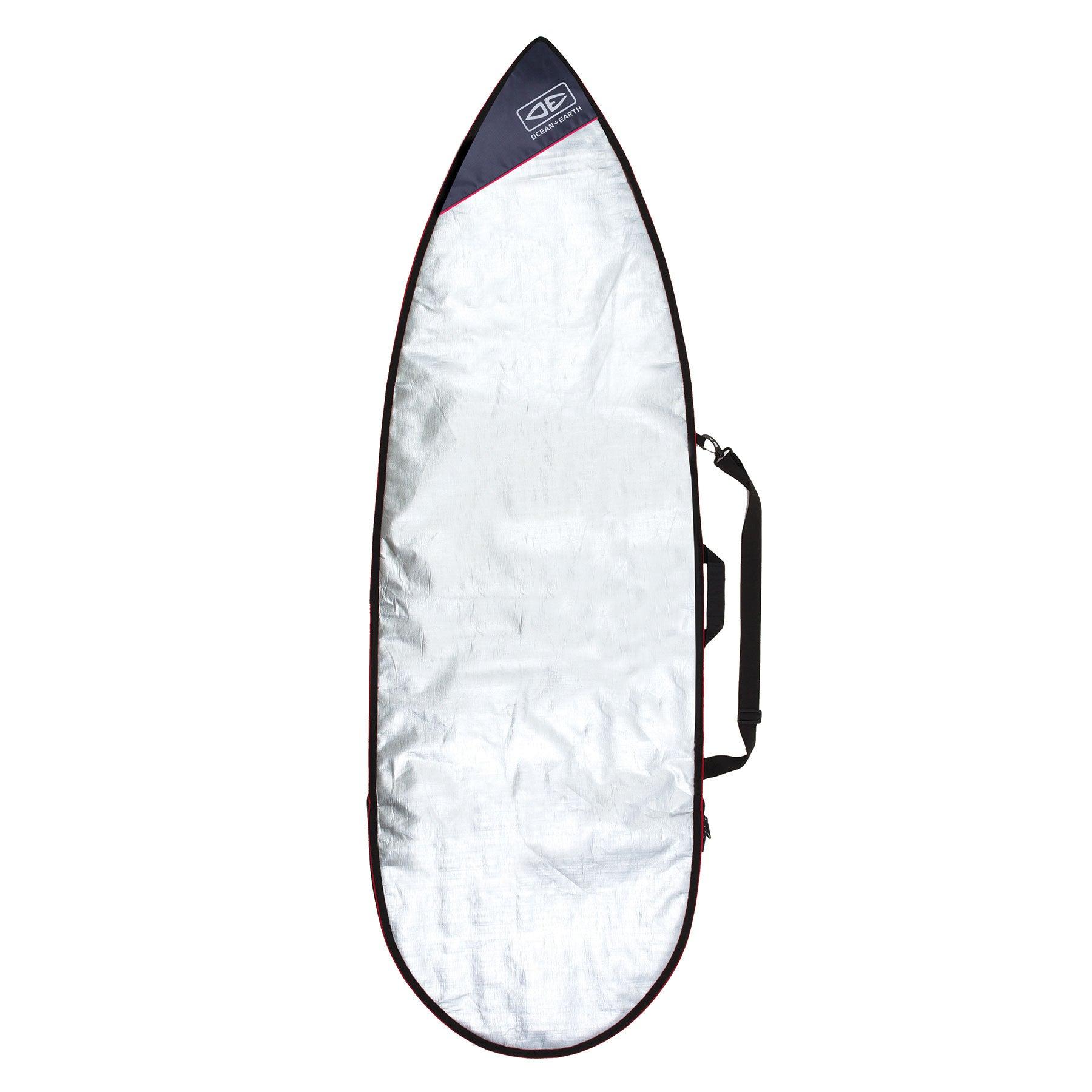 Barry Basic Shortboard Cover - Blue / 5'8" 4