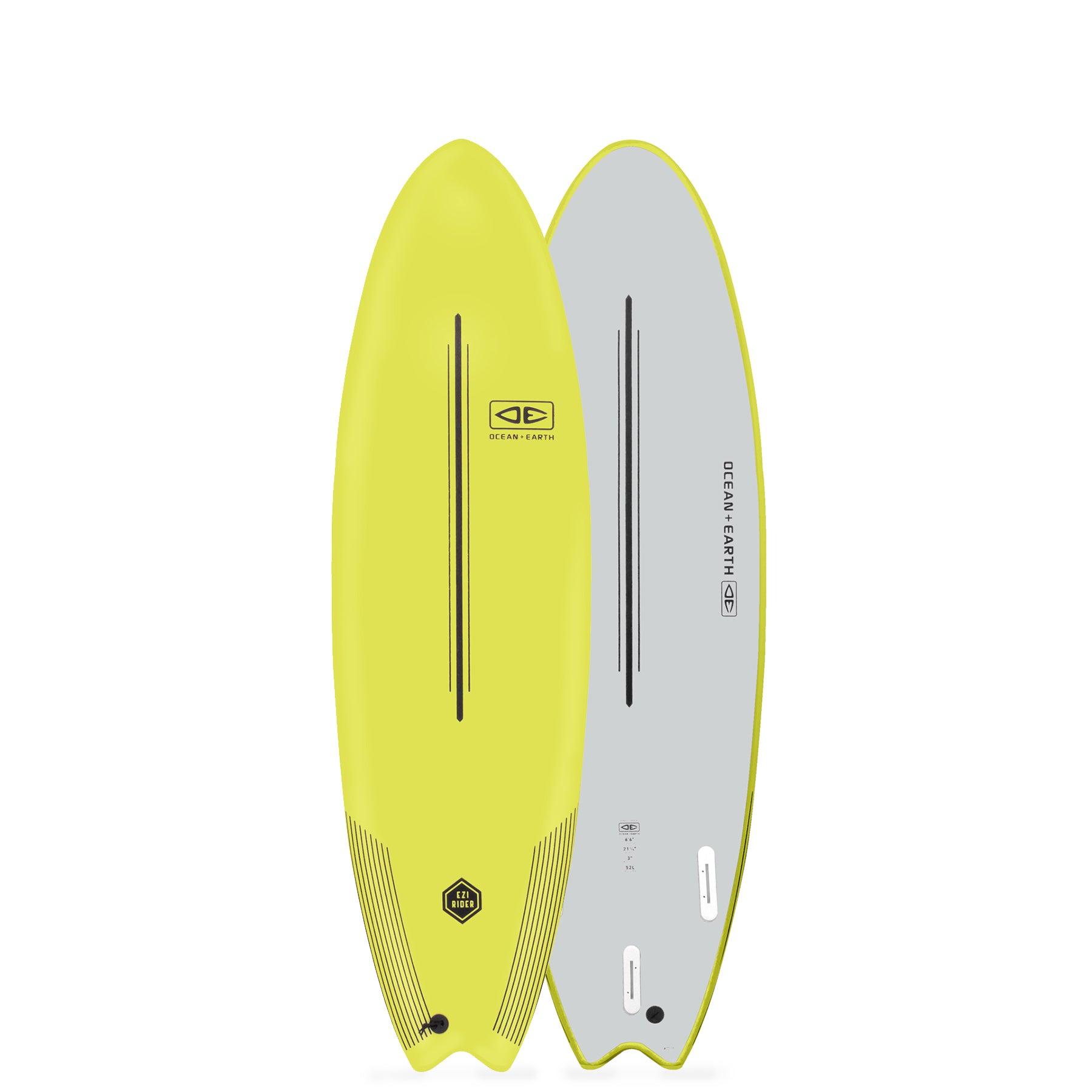 Ezi-Rider 6'6" - Acid Green