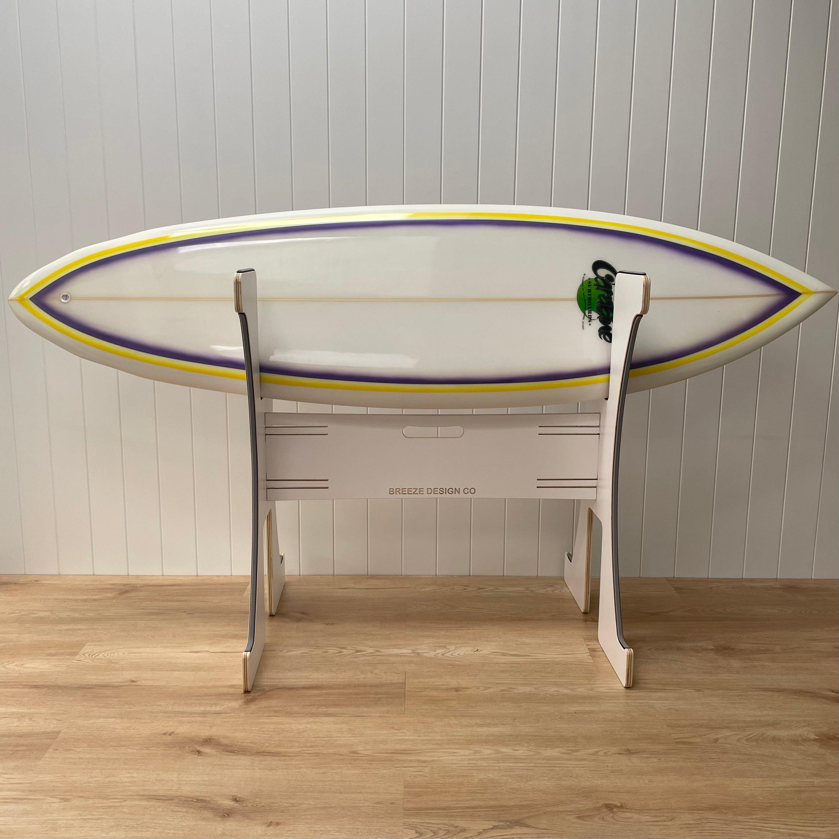 Breeze Design Co Surfboard Shaper Stand vertical board
