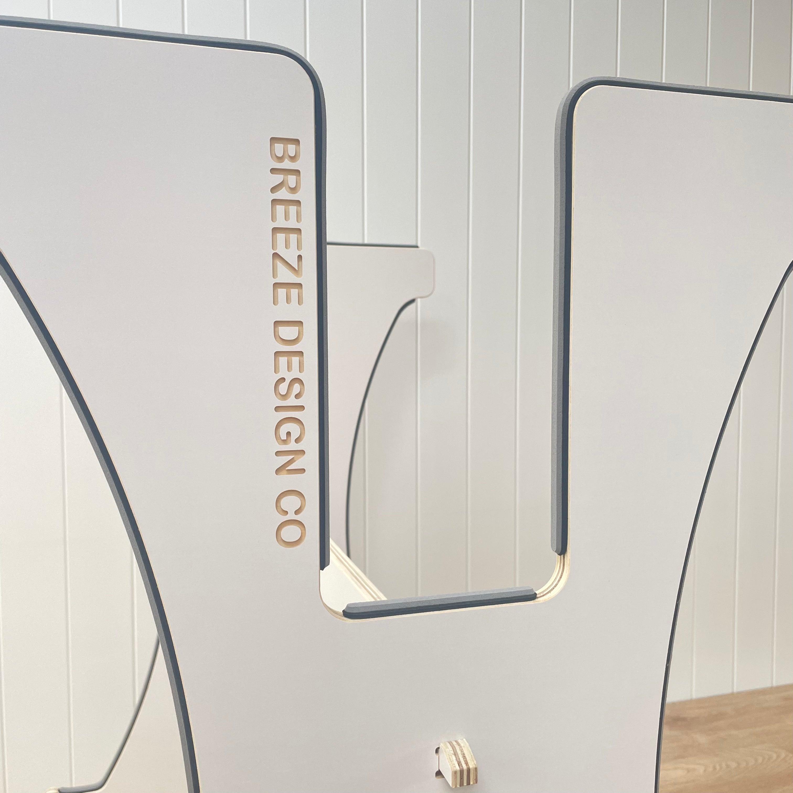 Breeze Design Co Surfboard Shaper Stand close up