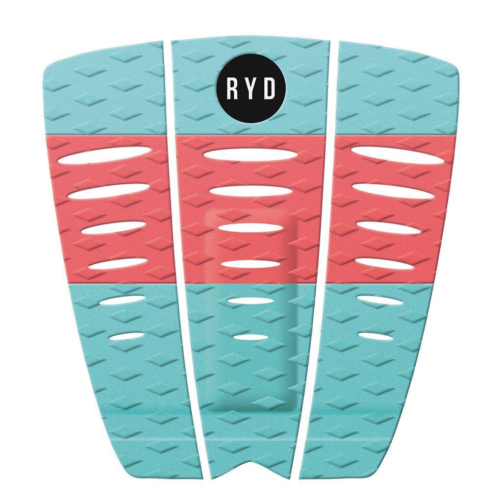 Layback 3 Piece Traction - Aqua/Coral