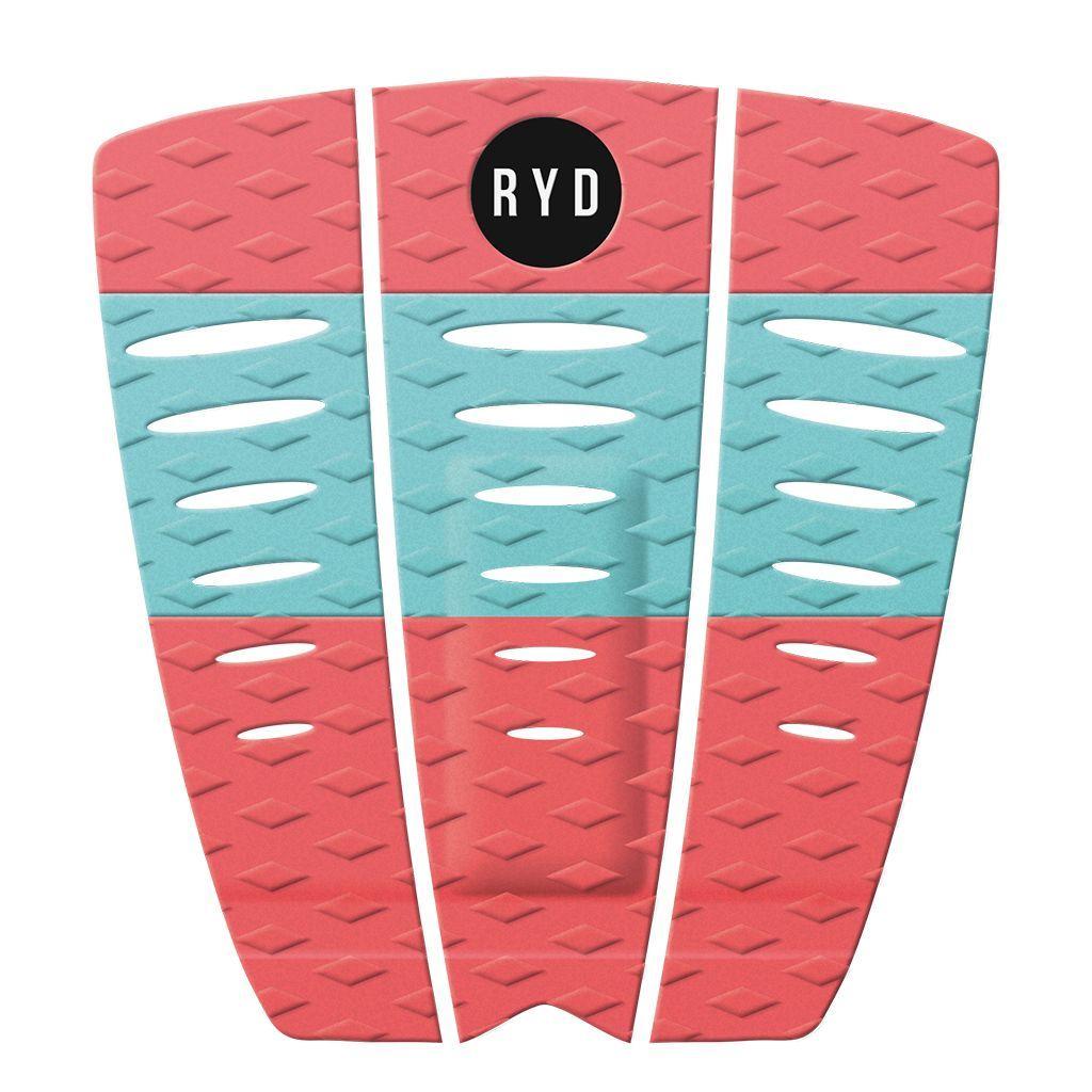 Layback 3 Piece Traction - Coral/Aqua
