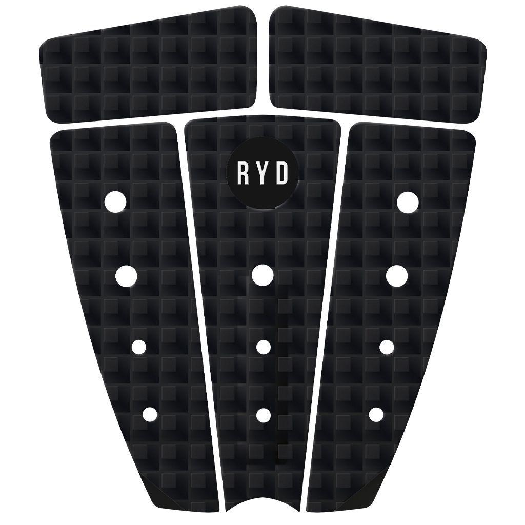 Roboto 5 Piece Traction Square Groove - Black
