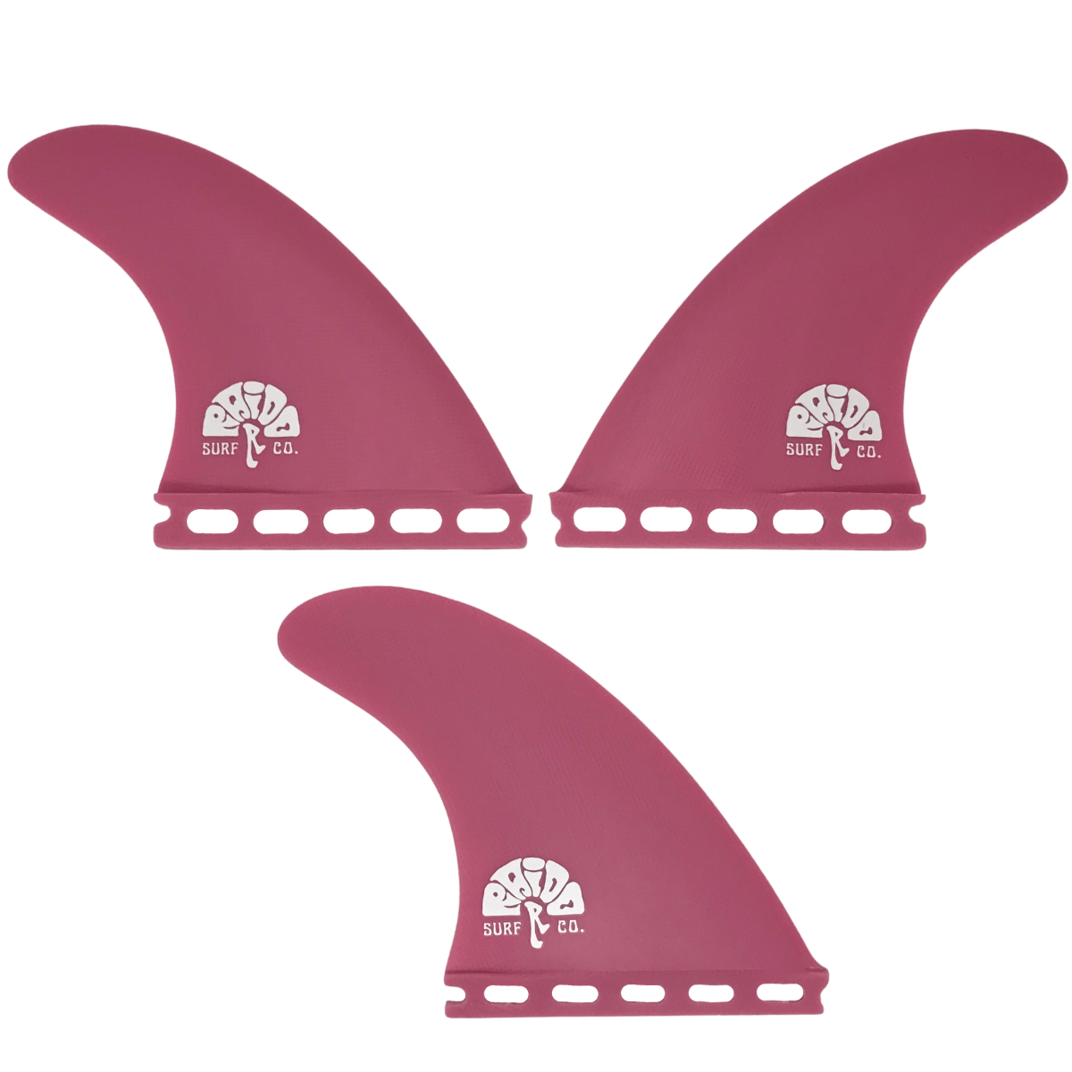 Raido Wild Rose Thruster Fins - Medium